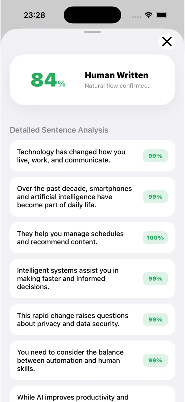 Screenshot #1 pour Plagiarism checker & humanizer
