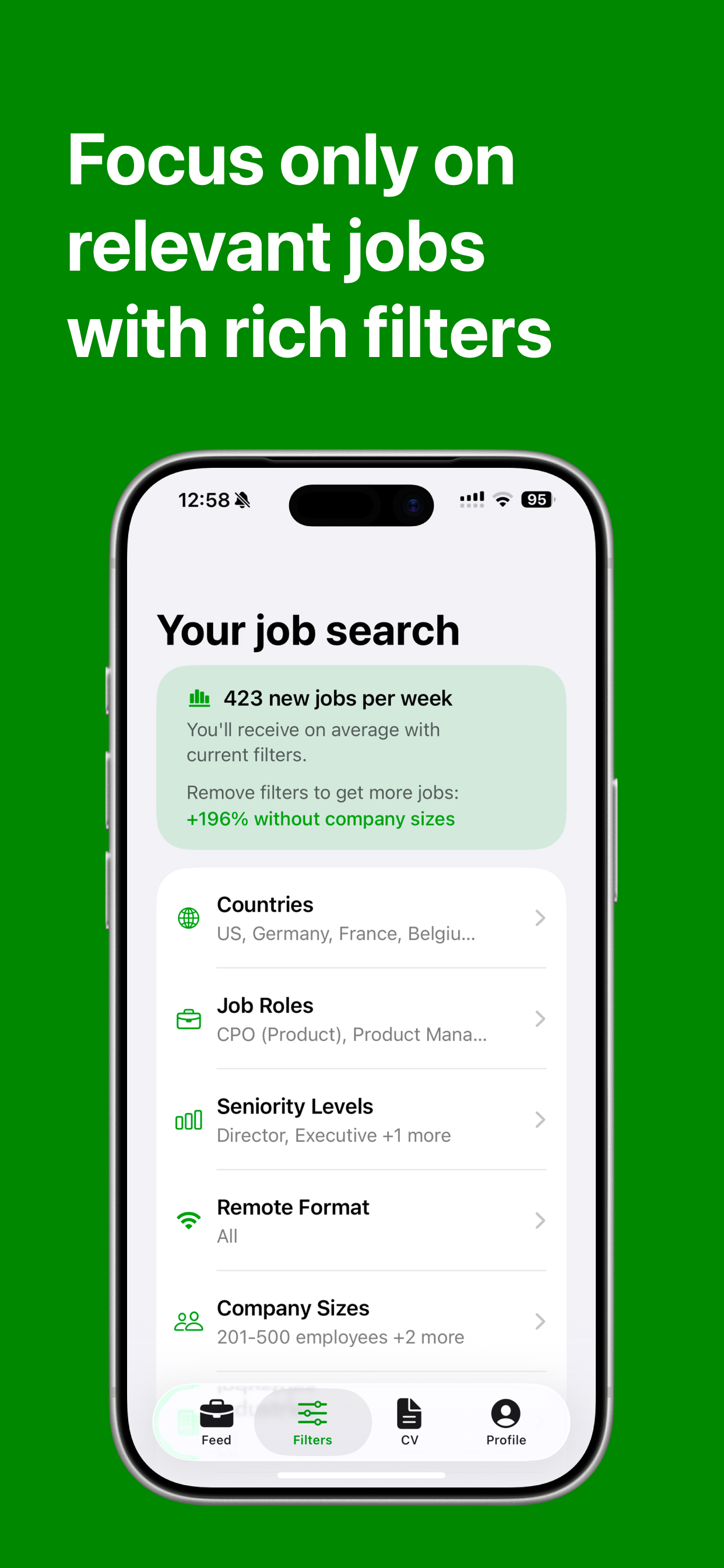 Get U Hired: AI Job Alerts screenshot 4