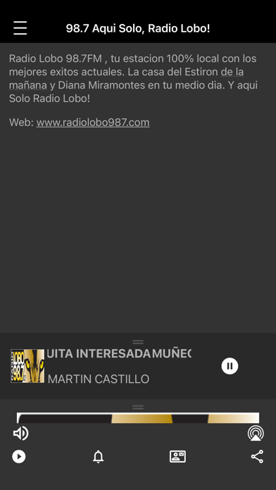 KLOQ Radio Lobo 98.7 FM Screenshot