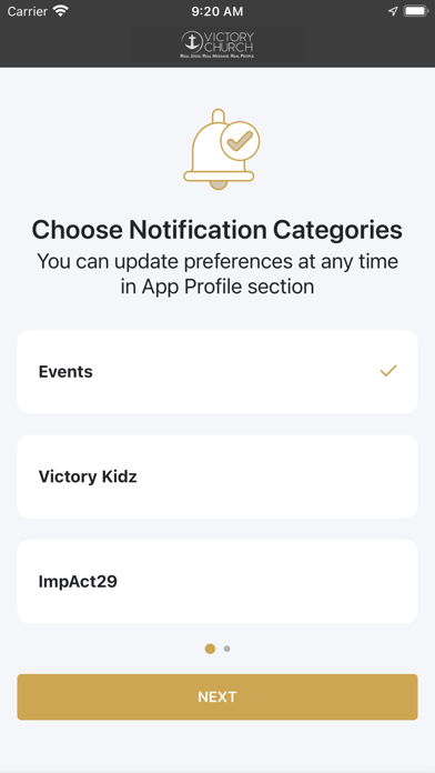 Victory Church Tiverton Screenshot