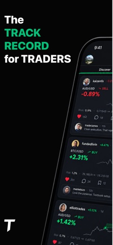 Tradr: Social Trading Journal iPhone screenshot