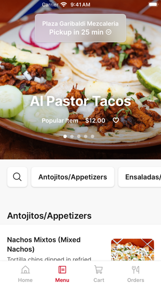App screenshot