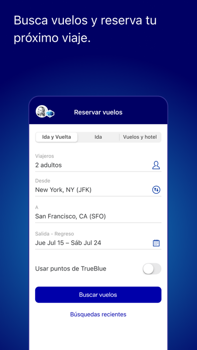 JetBlue screenshot 5
