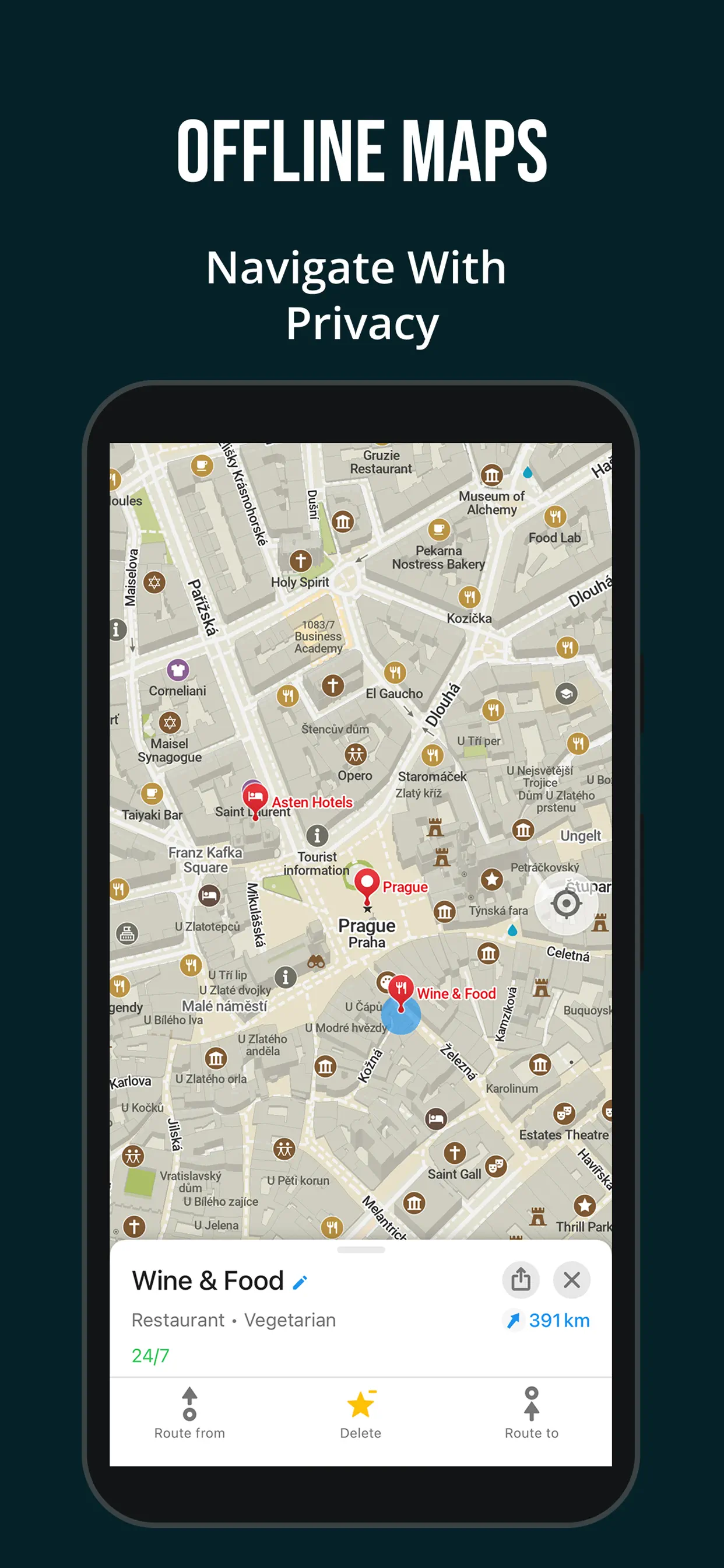 Organic Maps screenshot 1