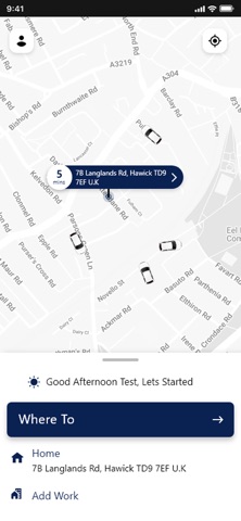 Teviot Taxis screenshot