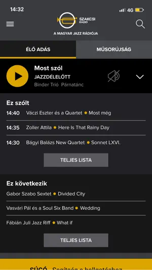 Szakcsi Rádió screenshot 2