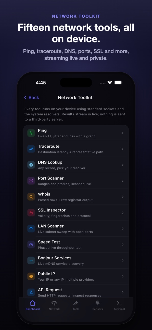 iPhone screenshot
