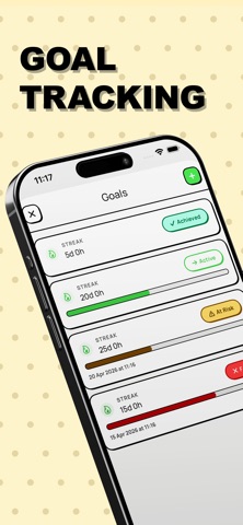 IDIDIT: Quit Habit Tracker iPhone screenshot