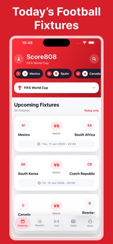 CricFy Football Live Score808 screenshot
