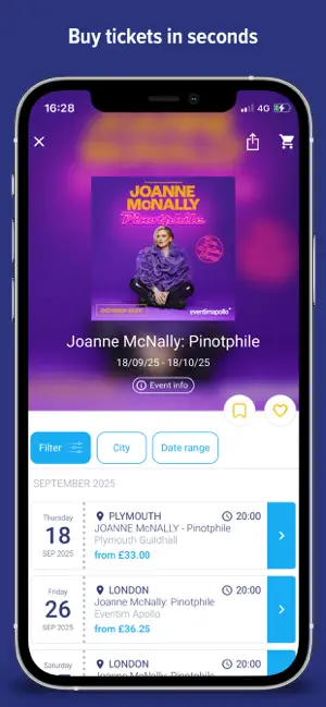 EVENTIM UK | Event Tickets screenshot 4