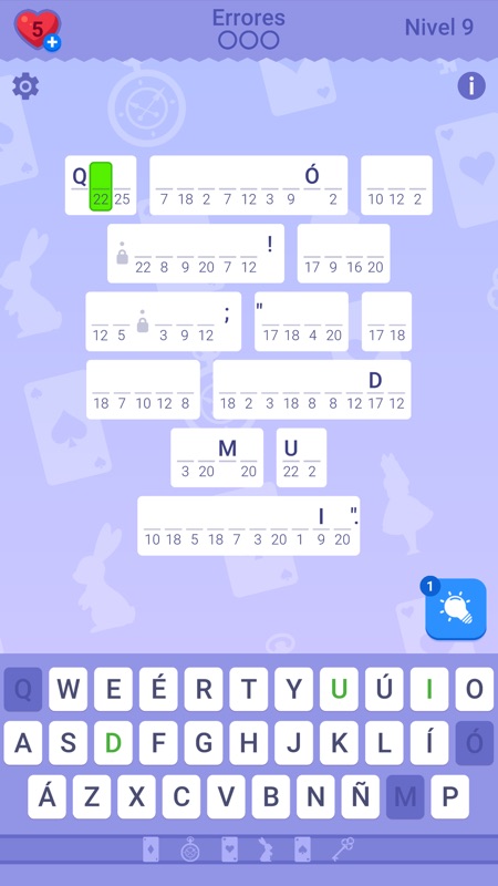Cryptogram: Palabras Cruzadas screenshot 4