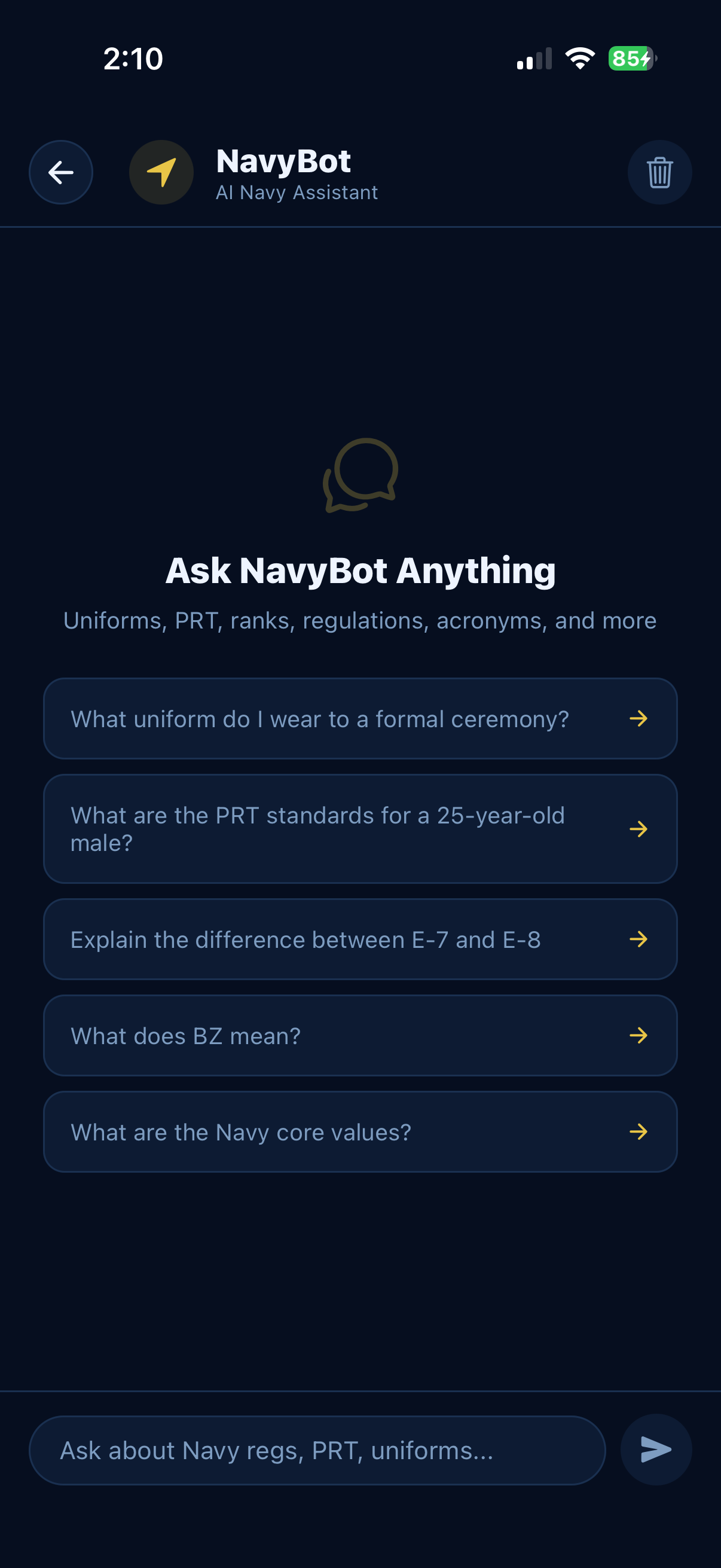 NavyOS screenshot 3