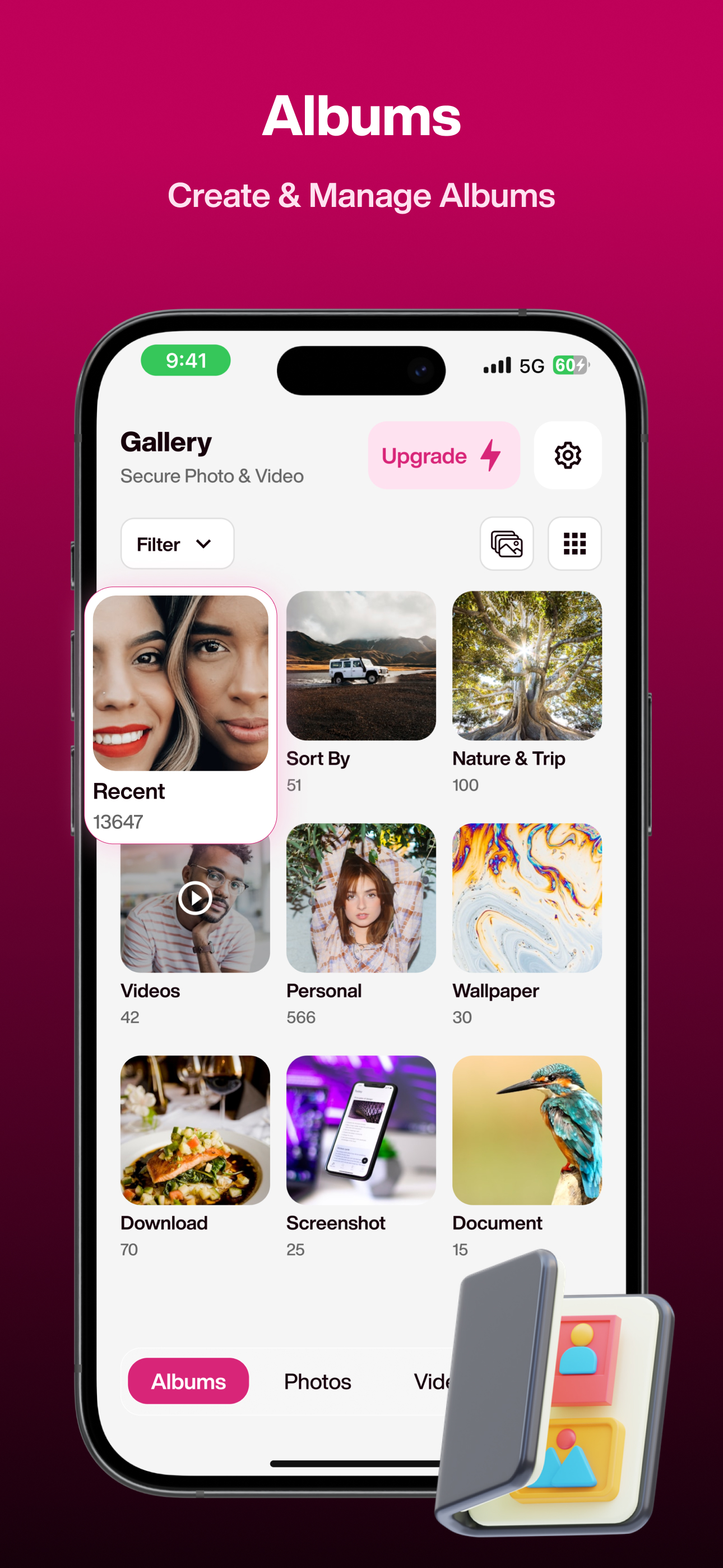 Gallery: Photo Vault App