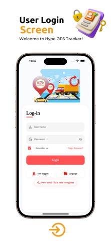 Hype GPS Tracker screenshot