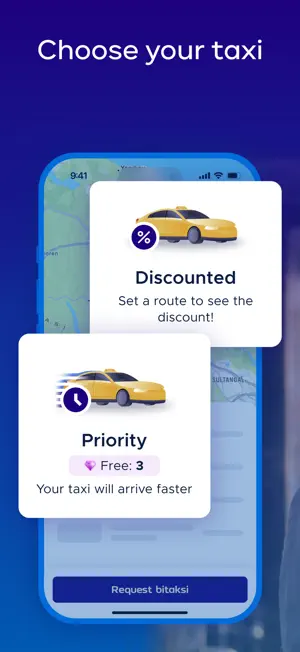 bitaksi - your closest taxi! screenshot 3