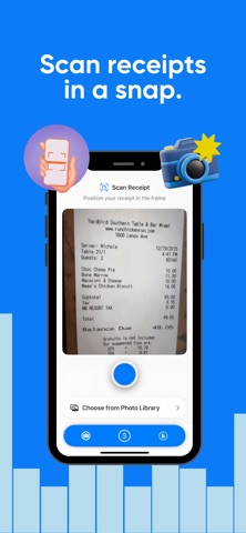 Receipt Scanner & Organizer screenshot