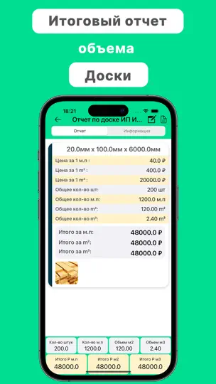 Скриншот Кубатурник ГОСТ 2708-75: Лес на iPhone 5