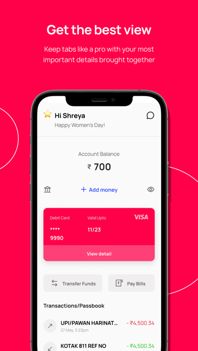 Kotak Bank: 811 Mobile App Screenshot 3 - AppWisp.com Kotak Bank: 811 Mobile App Screenshot 3 - AppWisp.com