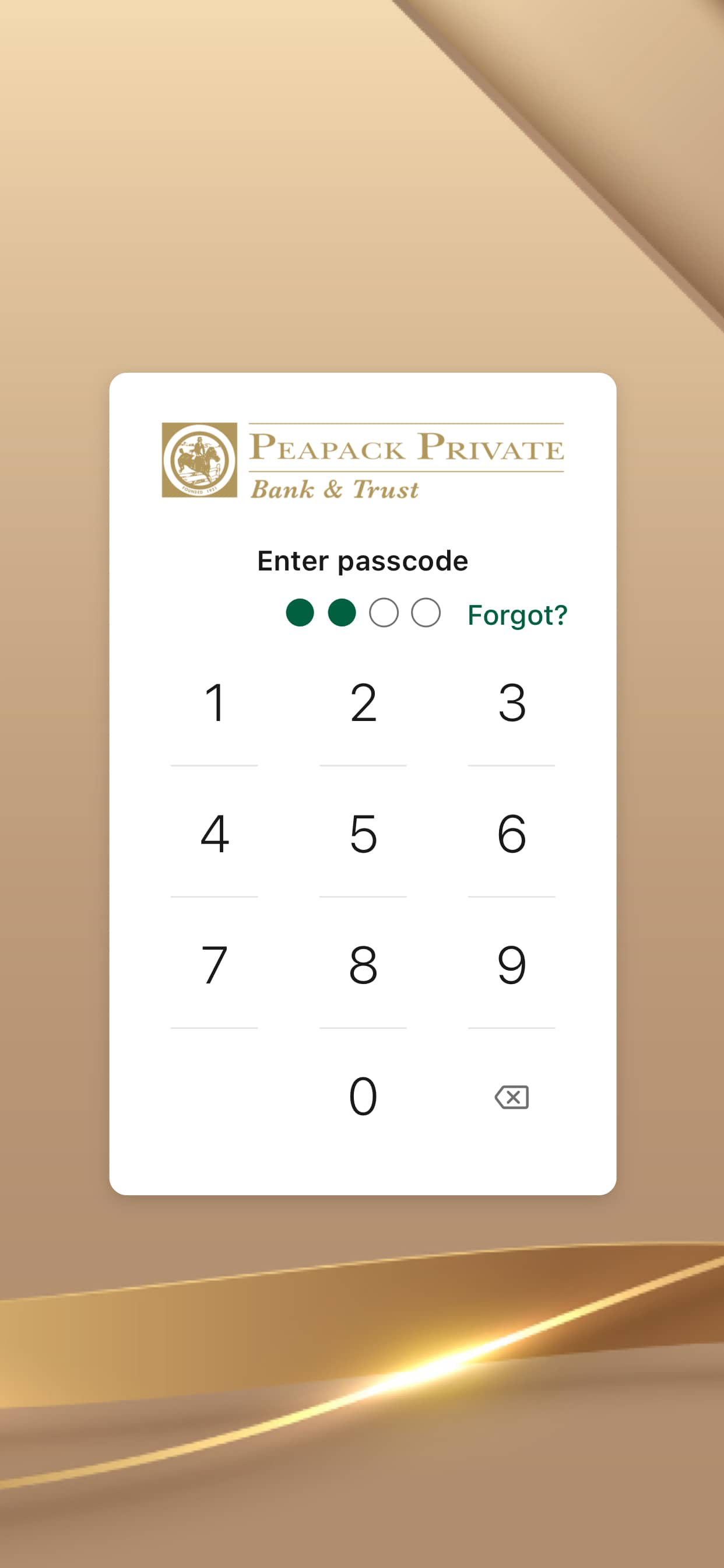 Peapack Private Personal
