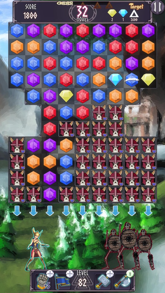 #4. Valkyrie Match3 (iOS) 게시자: david cherrin