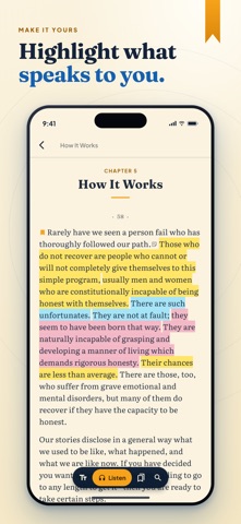 AA Big Book: Read & Listen Screenshot 2 of 8