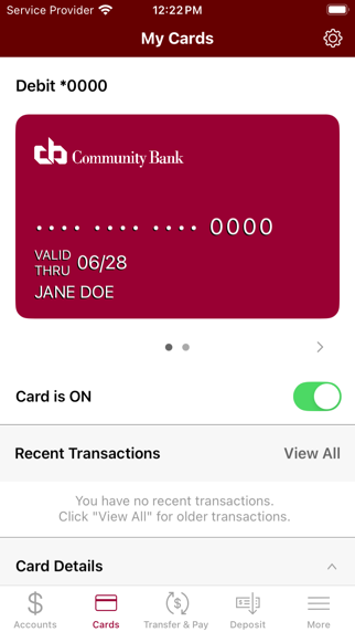 Community Bank Personal Mobile Screenshot
