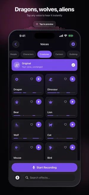 Live Voice Changer: Effects screenshot 3