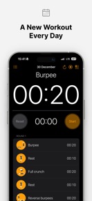 Timer Tabata for Workout, HIIT screenshot