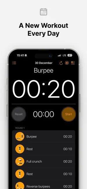 Timer Tabata for Workout, HIIT screenshot 4