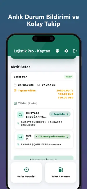 LojistikProKaptan screenshot 3
