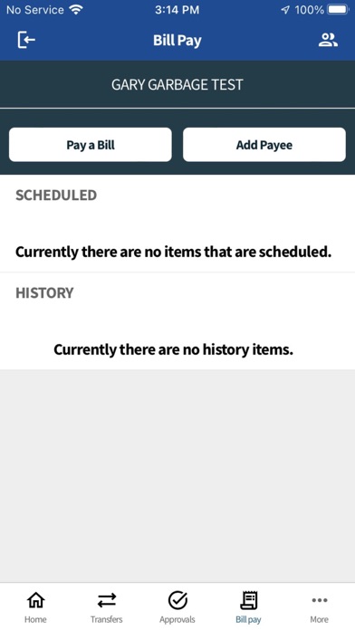 Seamen's Bank Business Screenshot