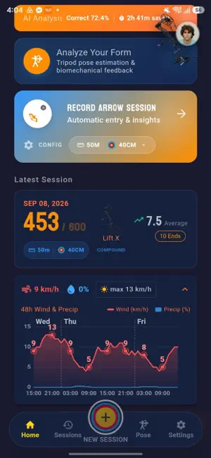 Gold Arrow Archery Tracker screenshot 3