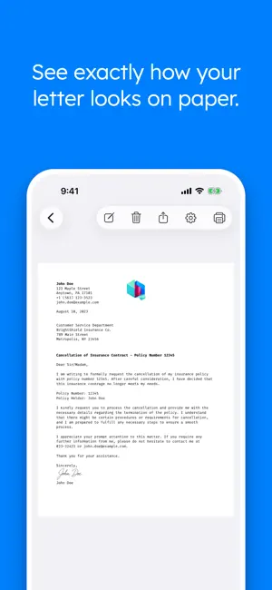 Letter: just write letters screenshot 2