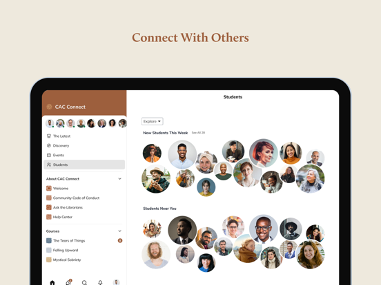 My CAC Connect iPad screenshot 2 - Education app
