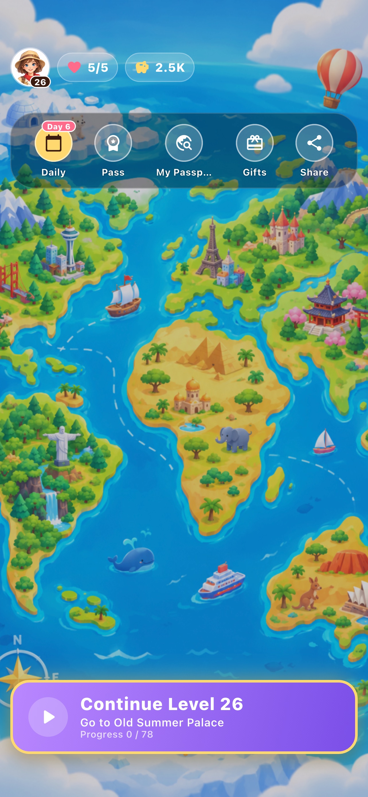 Screenshot 1 of Match Voyage