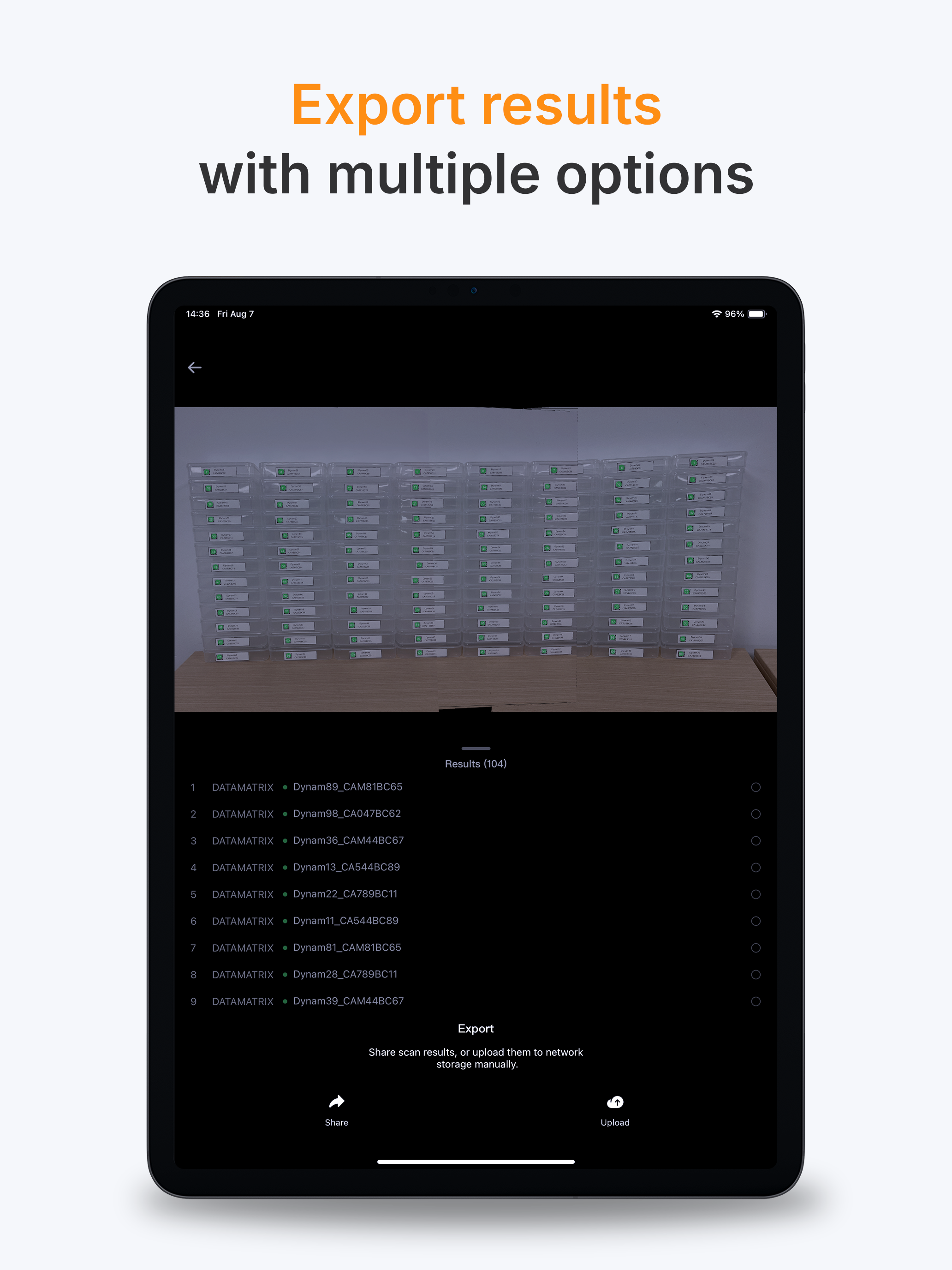 Batch Barcode Scanner screenshot 10