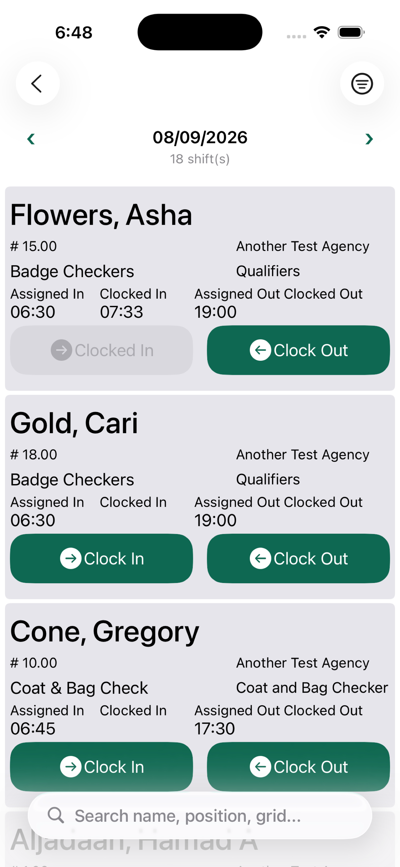Galea Event Manager - Licensee screenshot 4