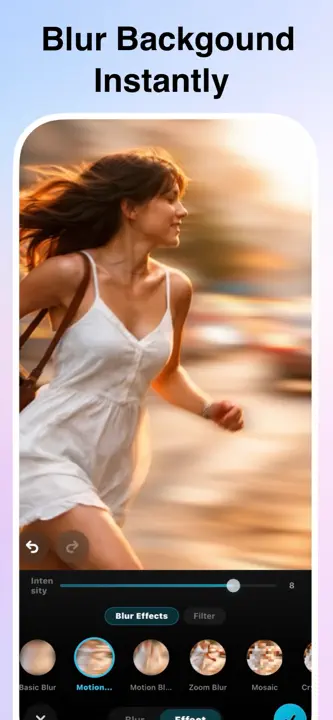 Blur Photo Backgroundのスクリーンショット（1/6）
