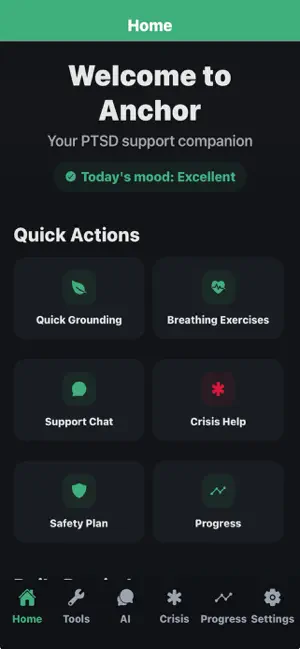 Anchor - PTSD Support screenshot 2