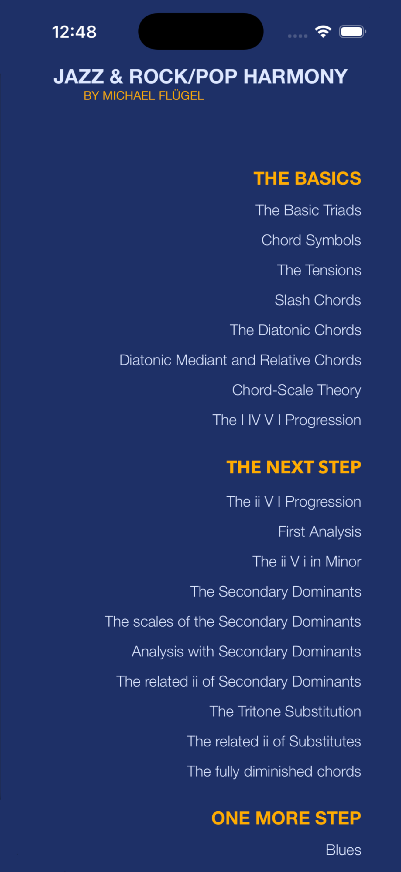 Jazz & Pop Harmony /w Analysis