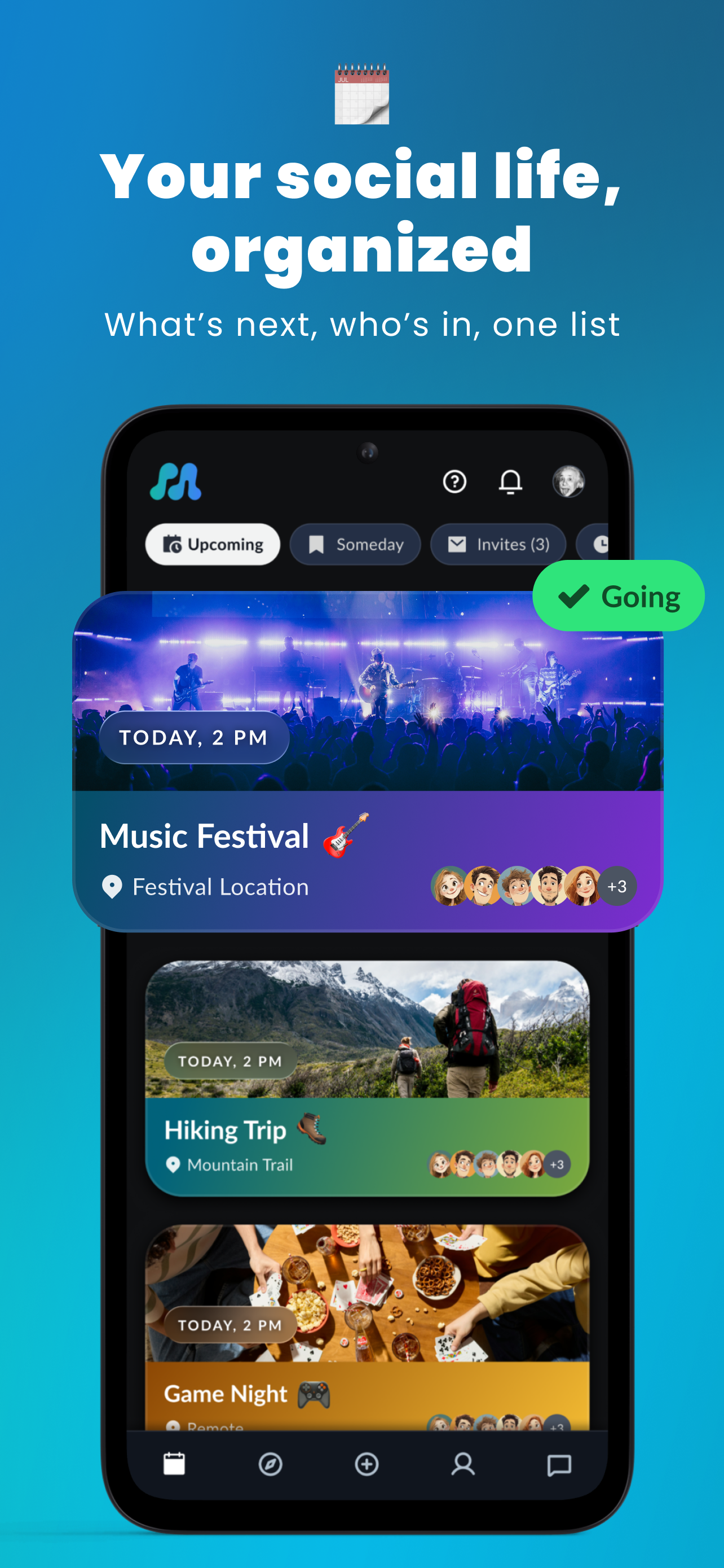MixedRoutes: Events & Plans