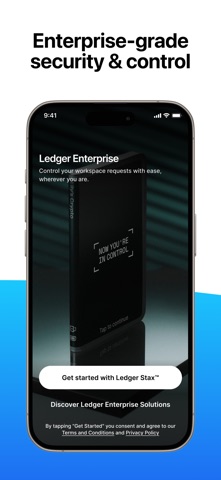 Ledger Enterprise screenshot
