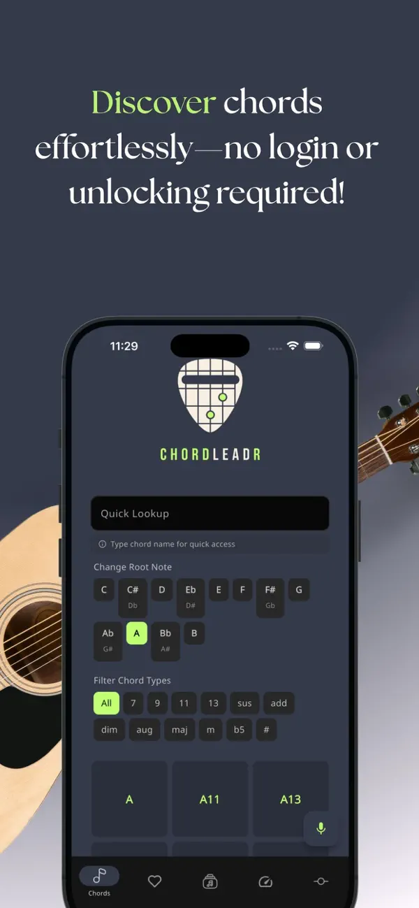 #1. ChordLeadR (iOS) Por: Young Park