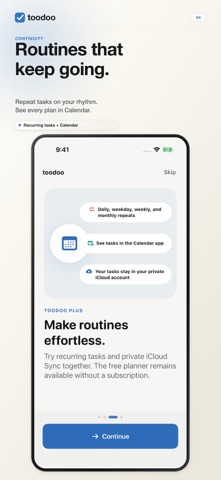 toodoo: Today & Tomorrow Screenshot 4 of 5