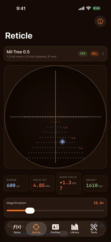 Driftwright Ballistics: Calc screenshot 2 of 5