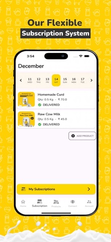 Milkvilla iPhone screenshot