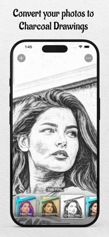Painteresque Photo to Sketch iPhone screenshot