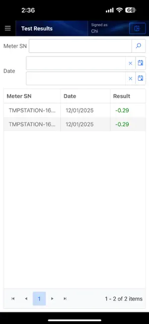 TESCO Test Board screenshot 4