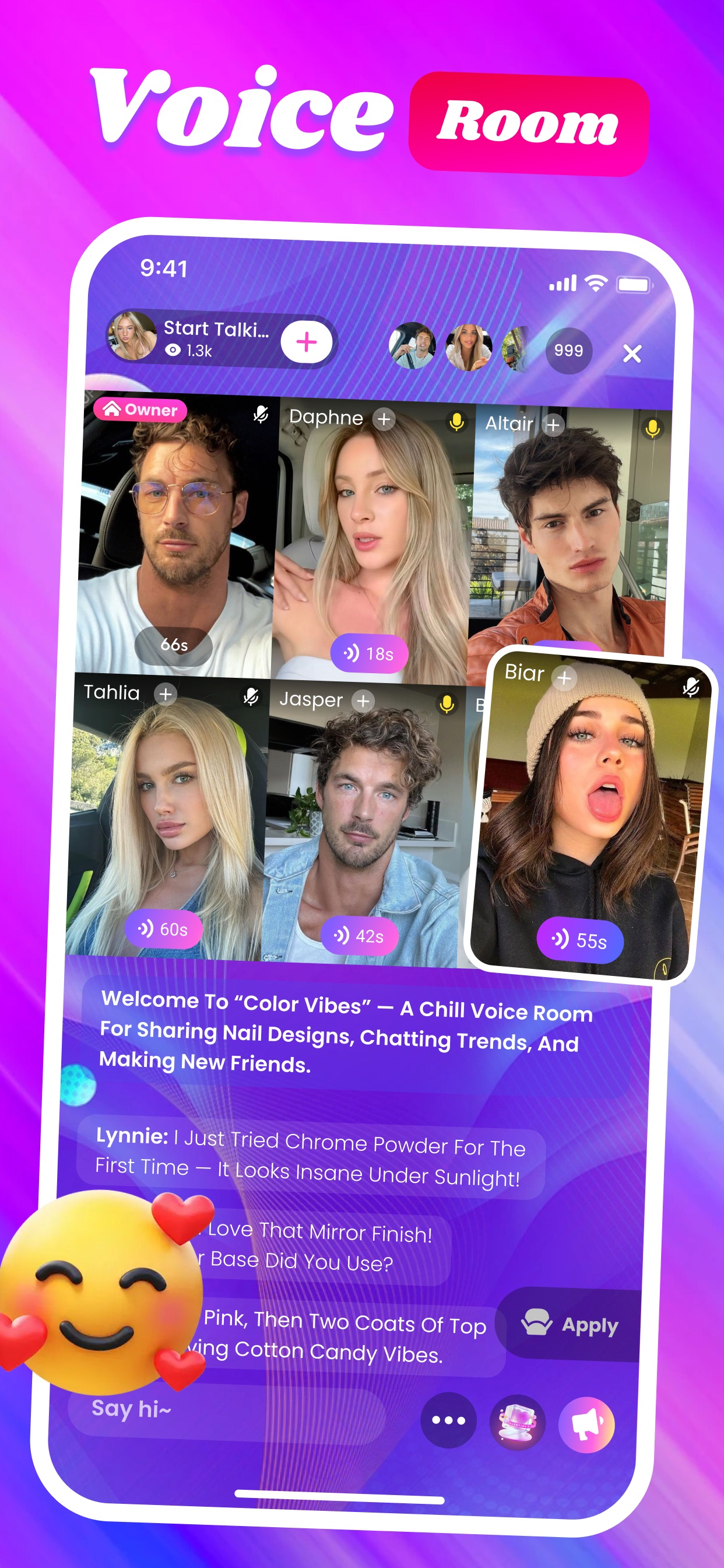 Jorge：Video Nails，go Chat