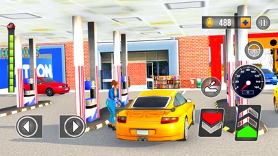 Gas Station Car Parking Screenshot